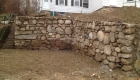 1-12 foot tall natural stone wall approved by Natick Historicle Commission (1)