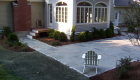 17-Formal bluestone patio with granite cobble edging (6)