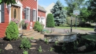 24-New england fieldstone wall with Krishna Yellow Cap custom cut and under cap lighting (3)