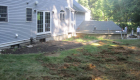 29-Complete backyard renovation with kitchen, waterfall, gas firepit, planting, landscape lighting, drainage and stairs. All walls and steps capped with custom cut bluestone (4)