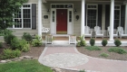 3-Belgard walkway with contrasting edge, granite steps and circle detail (3)