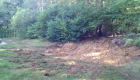 33-Complete backyard renovation with kitchen, waterfall, gas firepit, planting, landscape lighting, drainage and stairs. All walls and steps capped with custom cut bluestone (8)