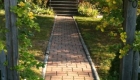 34-traditional clay herringbone walkway with new veneered stairway (2)