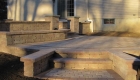 39-two tiered patio Unilock Brussels paver and block with series 3000 inlay (3)