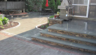 44-Pennsylvania fieldstone 2 way step-off with bluestone treads and under lighting (1)