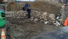 6-12 foot tall natural stone wall approved by Natick Historicle Commission (6)
