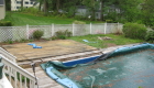 6-NO MORE SPLINTERS! Deck replaced with Techo Bloc pavers (6)