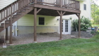 62-utilizing wasted space Techo Bloc paresian pavers with pillars (2)