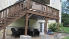 63-utilizing wasted space Techo Bloc paresian pavers with pillars (3)