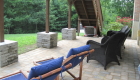 66-utilizing wasted space Techo Bloc paresian pavers with pillars (6)