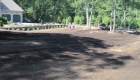 Large rolls of sod and soil renovation using compost (2)